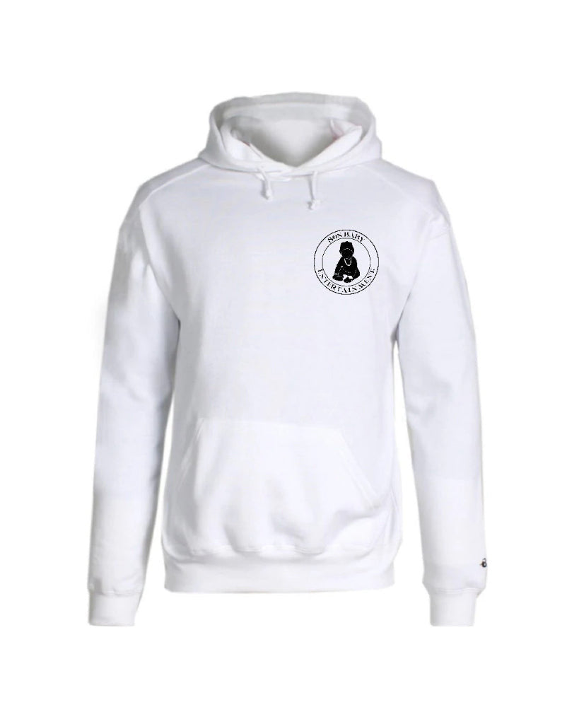 80s Baby Entertainment - Hoodie - White Logo #80sBabyCollection